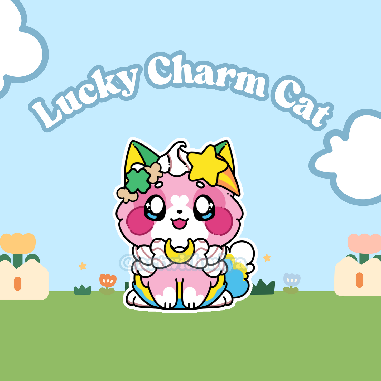 Kawaii Food Kitties Stickers