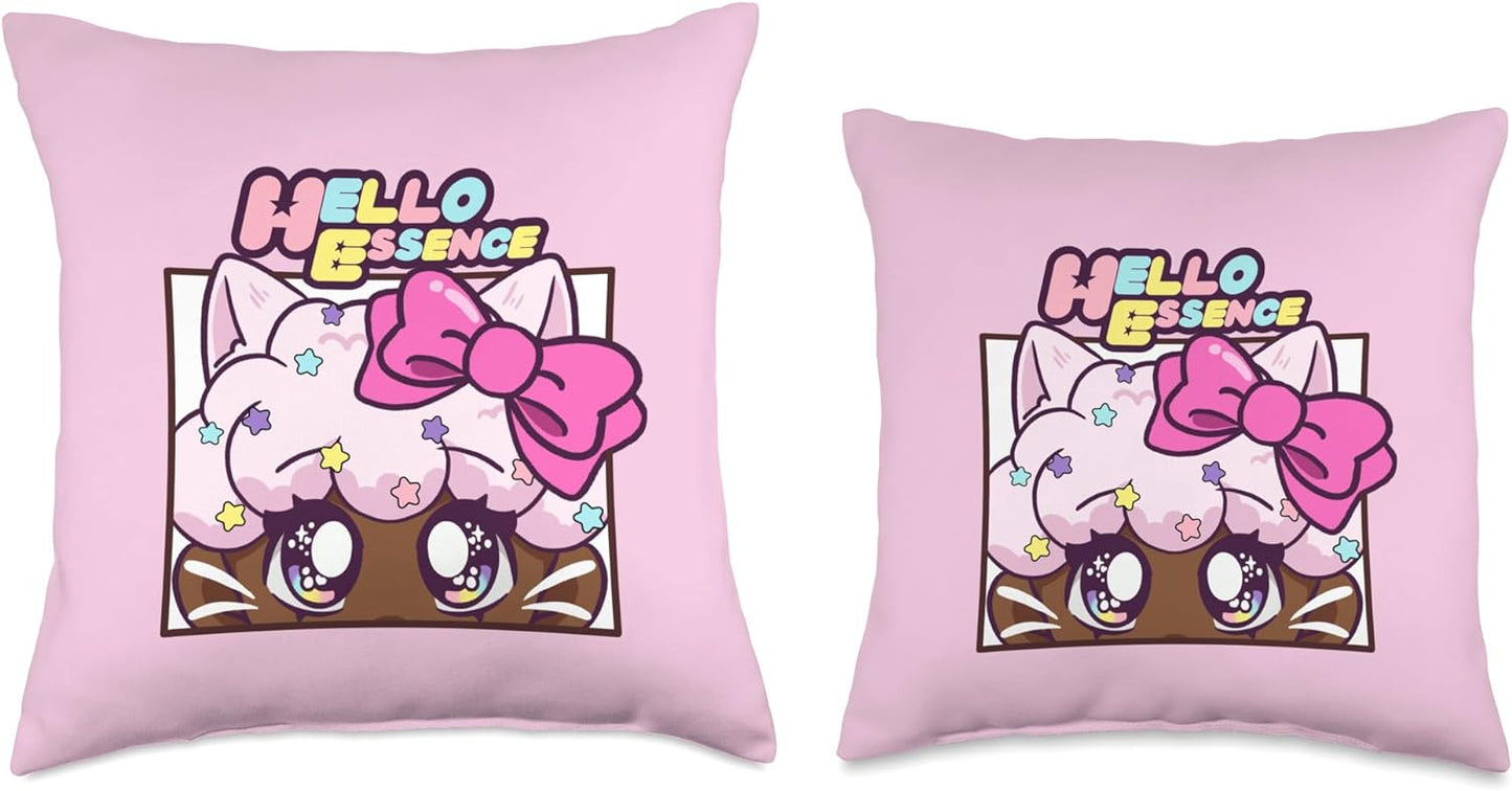 Hello Essence (Magical Girls Club) Throw Pillow
