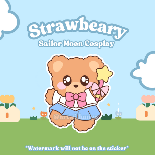 Sailor Strawbeary Vinyl Sticker!✰︎