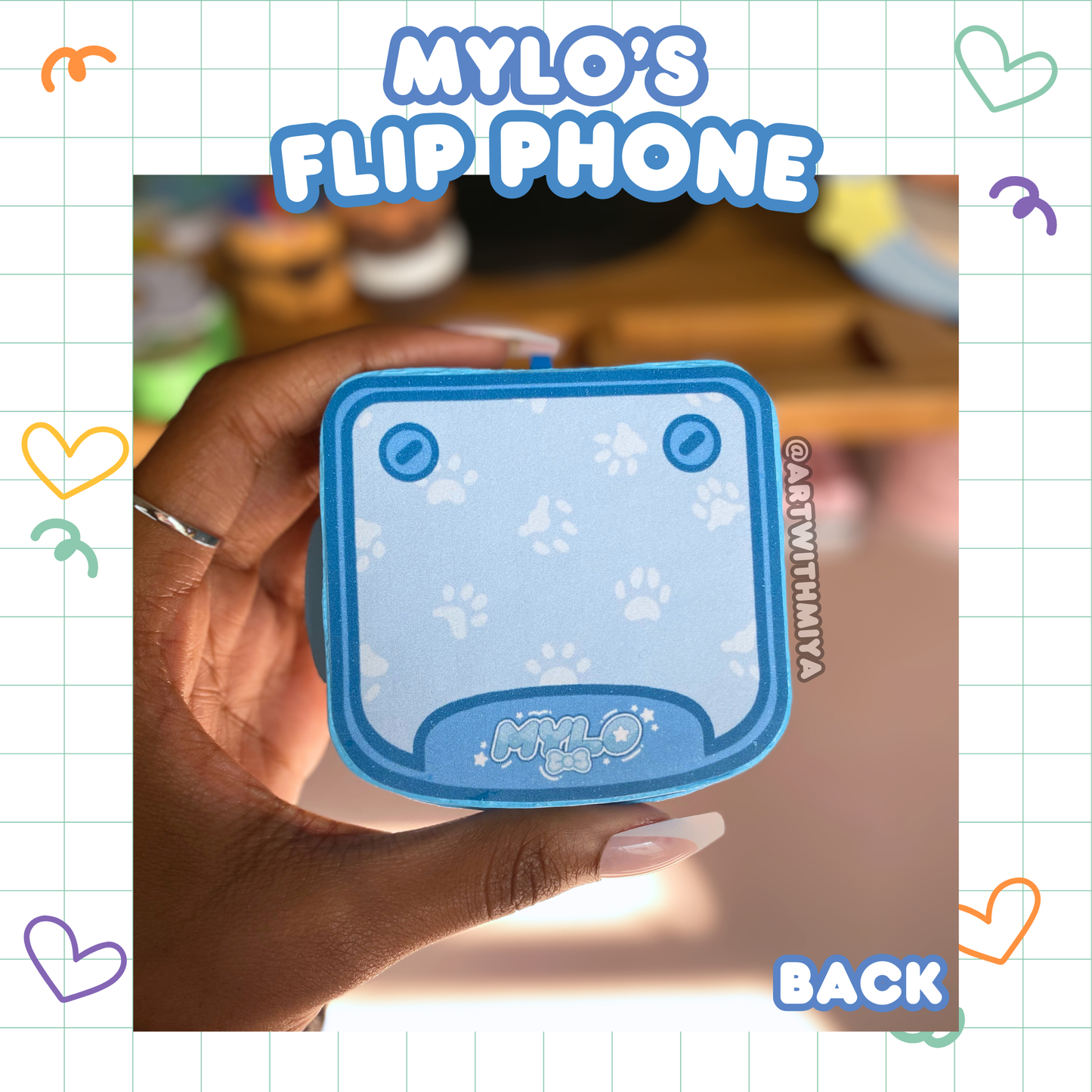 Mylo's Cardboard Flip Phone