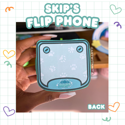 Skip's Cardboard Flip Phone