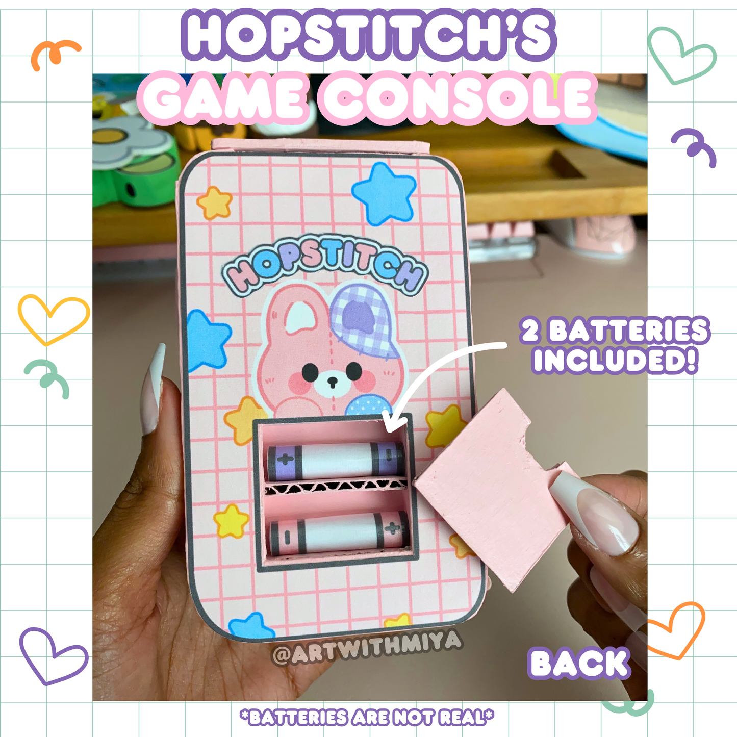 Hopstitch's Cardboard Game Console