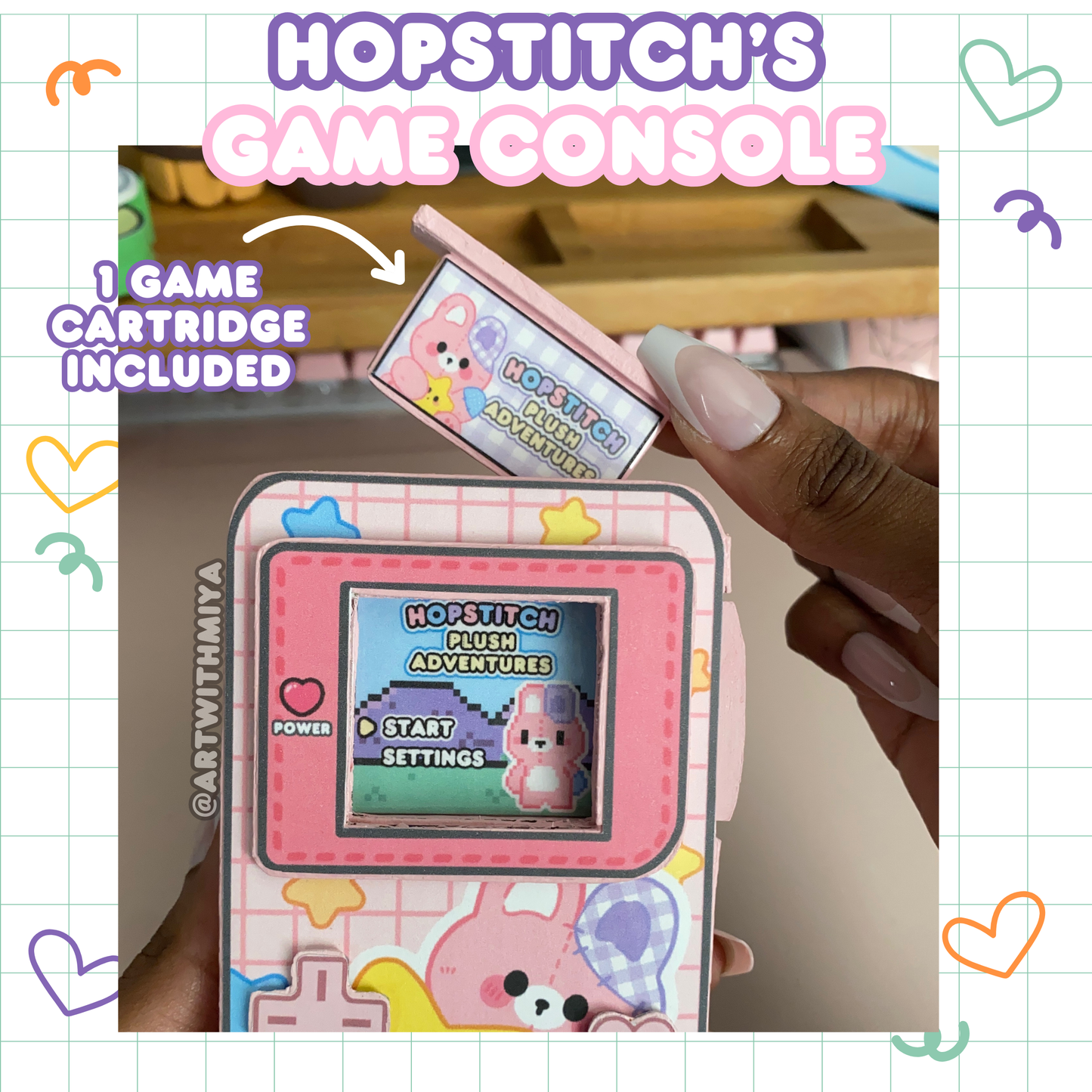 Hopstitch's Cardboard Game Console
