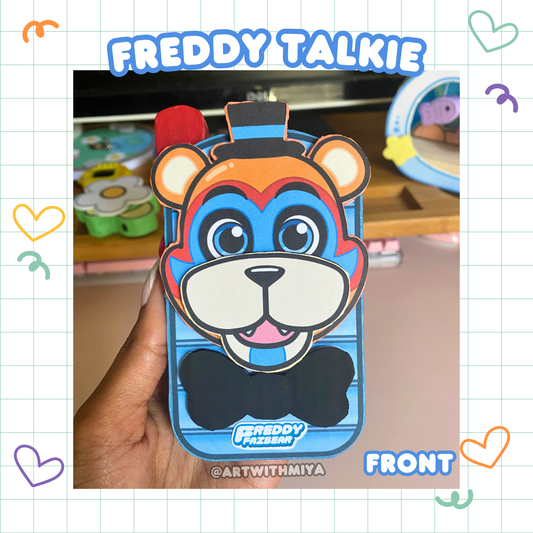 Cardboard Freddy Talkie (Redesign)