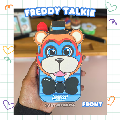 Cardboard Freddy Talkie (Redesign)