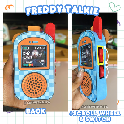 Cardboard Freddy Talkie (Redesign)