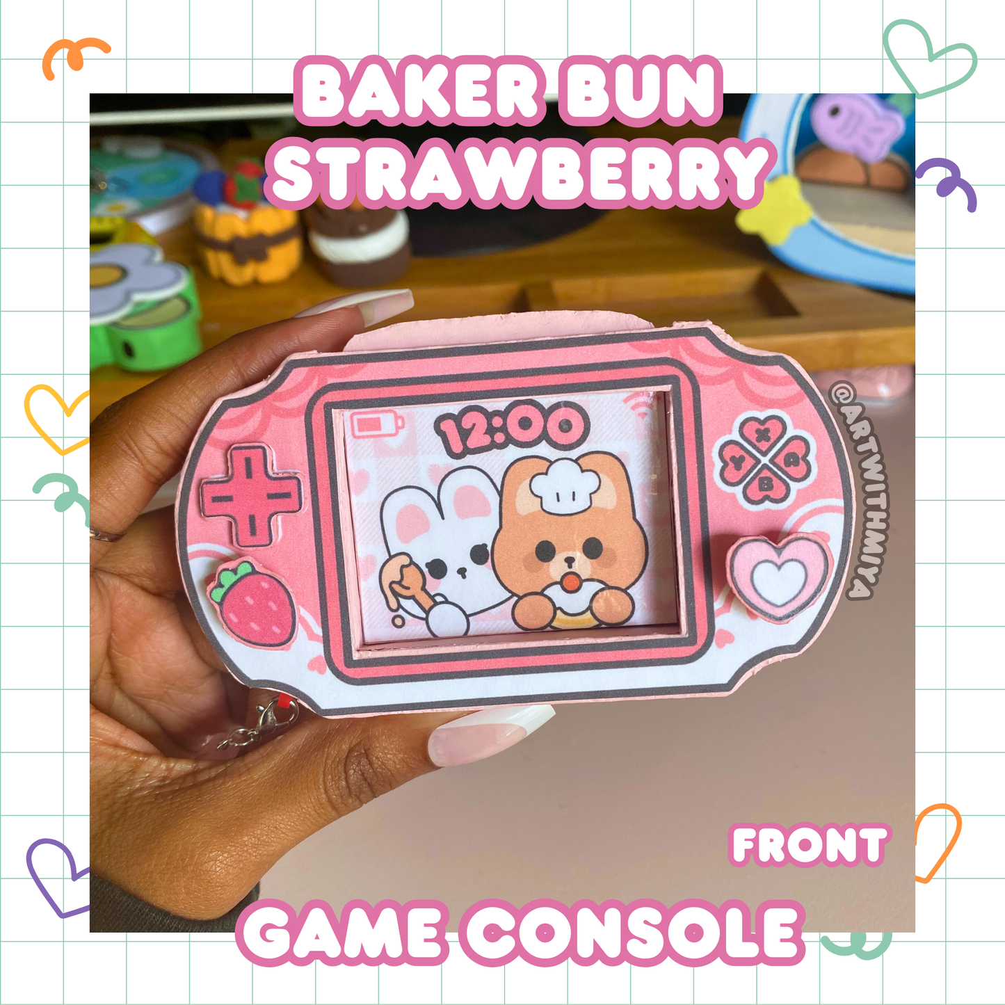 Baker Bun: Strawberry Game Console