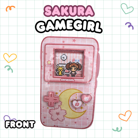 Handmade Cardboard Sakura Game Console