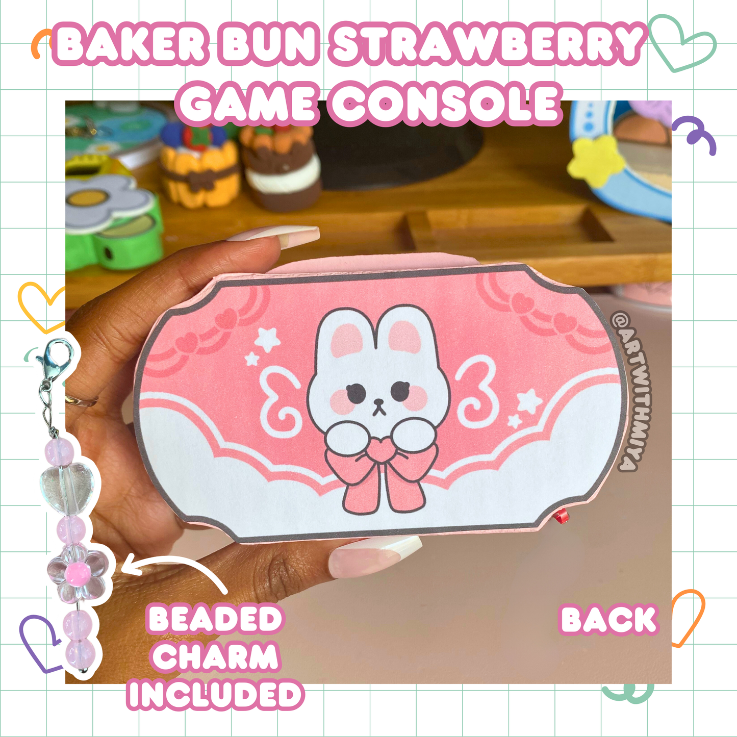 Baker Bun: Strawberry Game Console