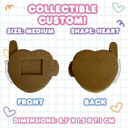Custom Cardboard Collectible Base Options